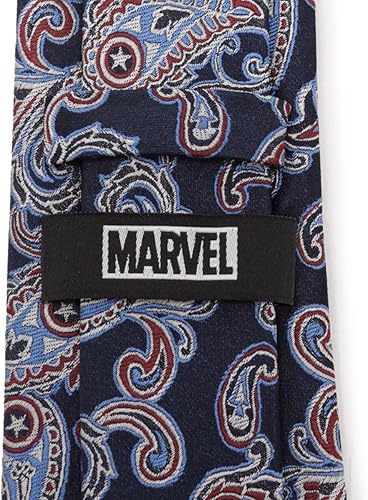 Miniatura 4 de Cufflinks Inc. Corbatas de poliéster Marvel para hombre, Azul Rojo, Talla única