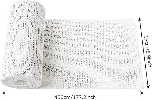 Miniatura 2 de Paquete de 6 vendas de gasa de yeso para manualidades de pasatiempos, cada rollo de rollos de tela de yeso de 6 x 180 pulgadas a granel, vendaje de