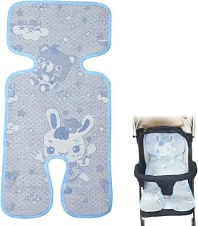 Colchoneta Silla Paseo Universal, Funda de Asiento de Cochecito de Verano, Colchoneta de Cochecito Universal, Funda Carro Bebe Verano, Reduce la Sudoración y Mantiene al Niño Fresco