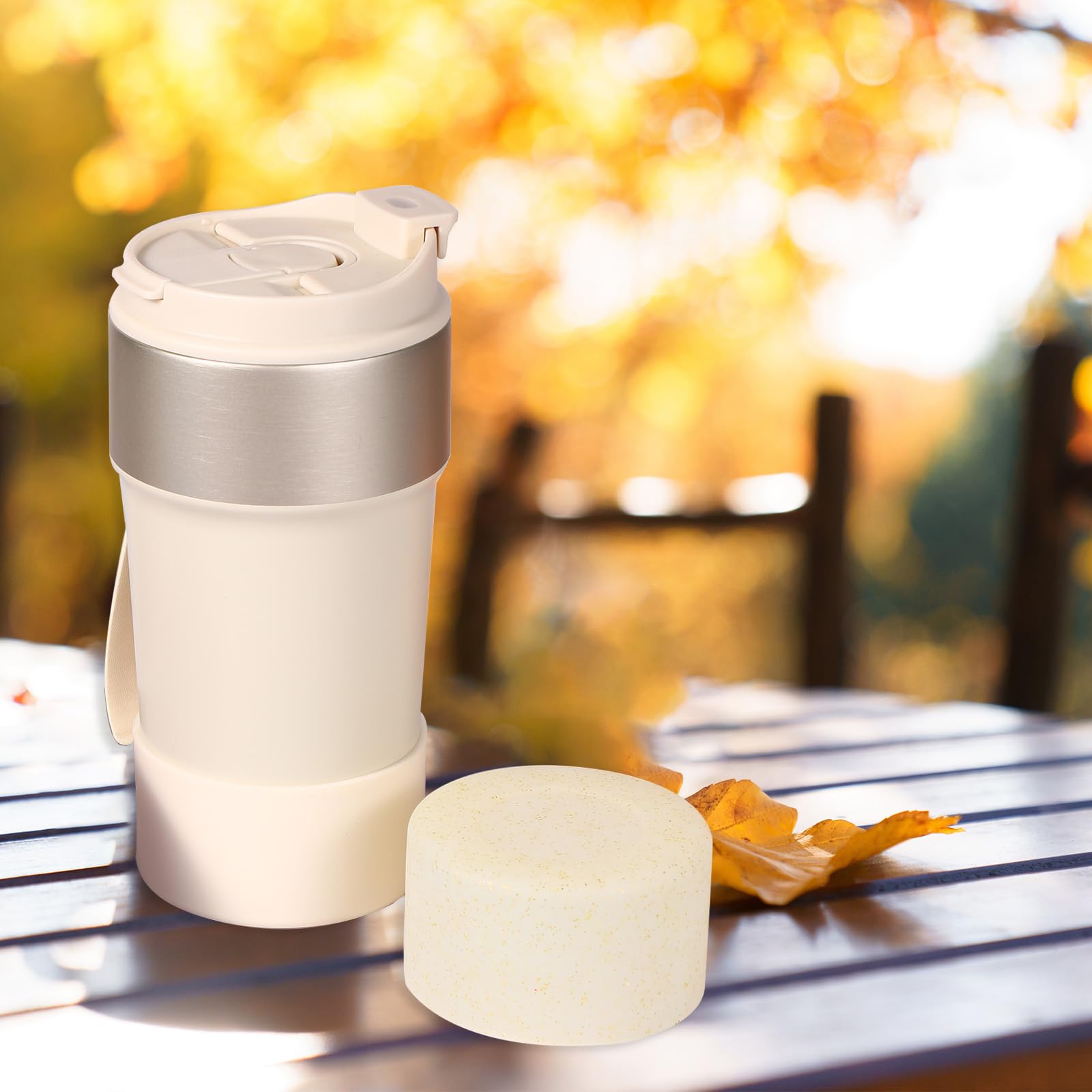 PATIKIL 1 Housse De Protection Antidérapante En Silicone Pour Bouteille D' Eau, Tasse De Voyage En Voiture, Café