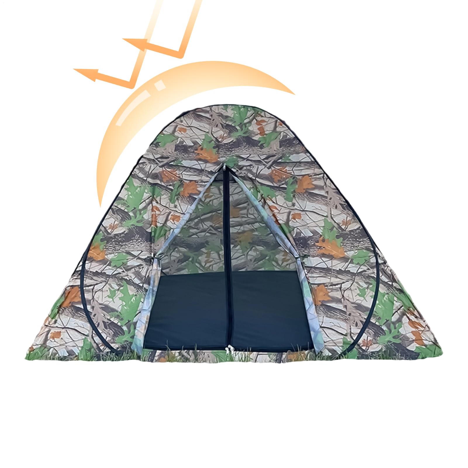Namioty kempingowe | W Pełni Automatyczny Składany Wiatroszczelny Daszek - Namiot outdoorowy z kamuflażem | Sport, outdoor, plaża, rodzina, piknik, wędrówki, wędkarstwo, podróże,