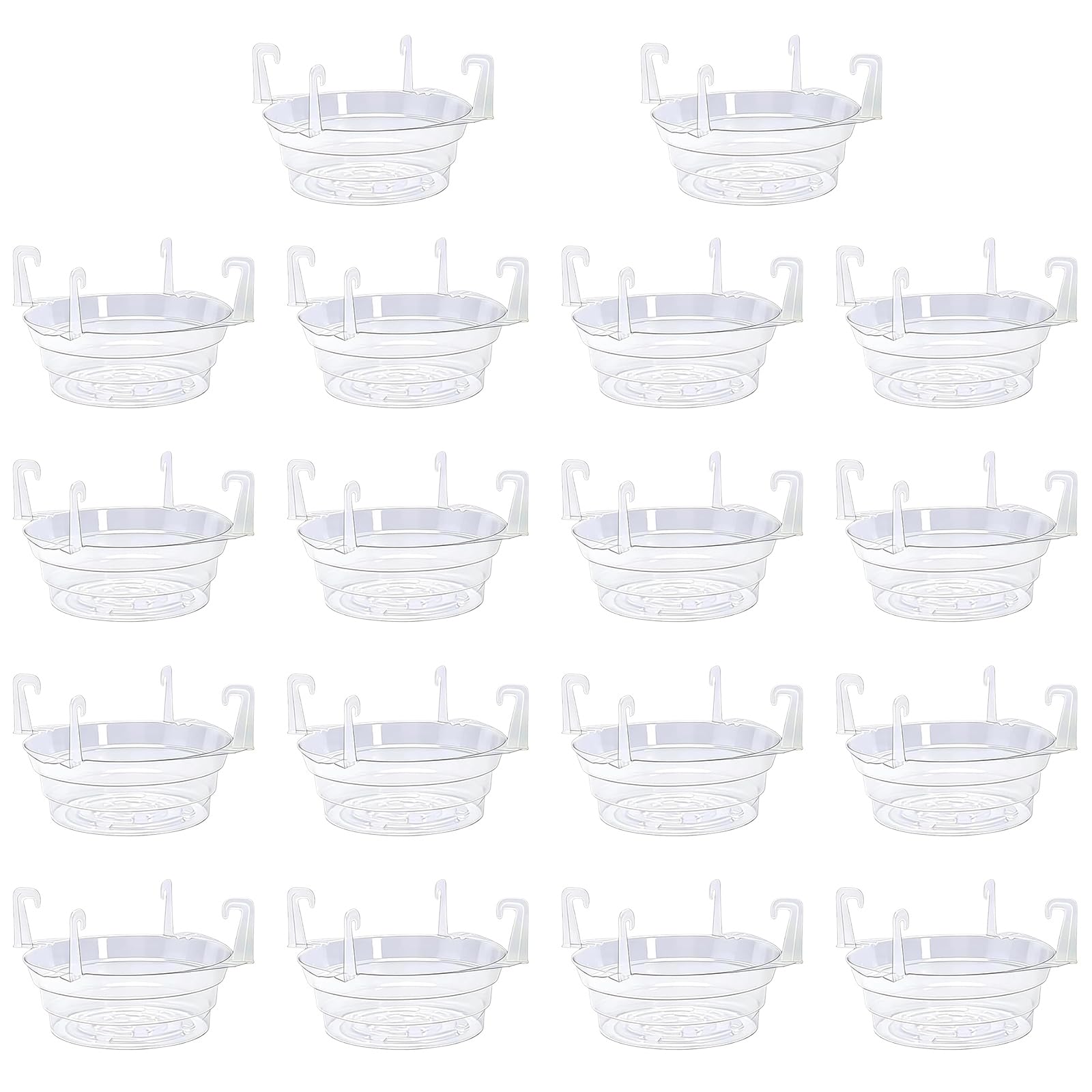 15,2 cm, 20,3 cm, 25,4 cm, 25,4 cm, 25,4 cm, 25,4 cm, 25,4 cm, 30,5 cm, 30,5 cm