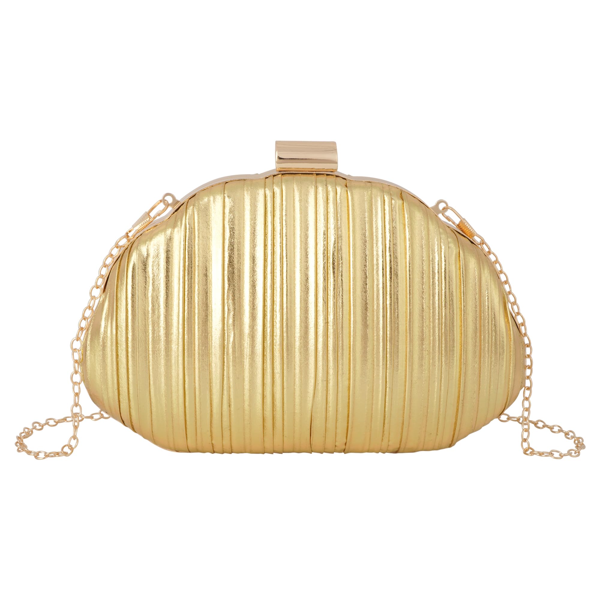 Women Seashell Evening Bag Purse Mermaid Chain Strap Clutch Handbag Shoulder Bag