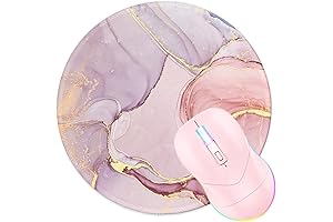 Ergonomic Anti-Slip Rubber Mouse Mat for Enhanced Productivity in Work and Play