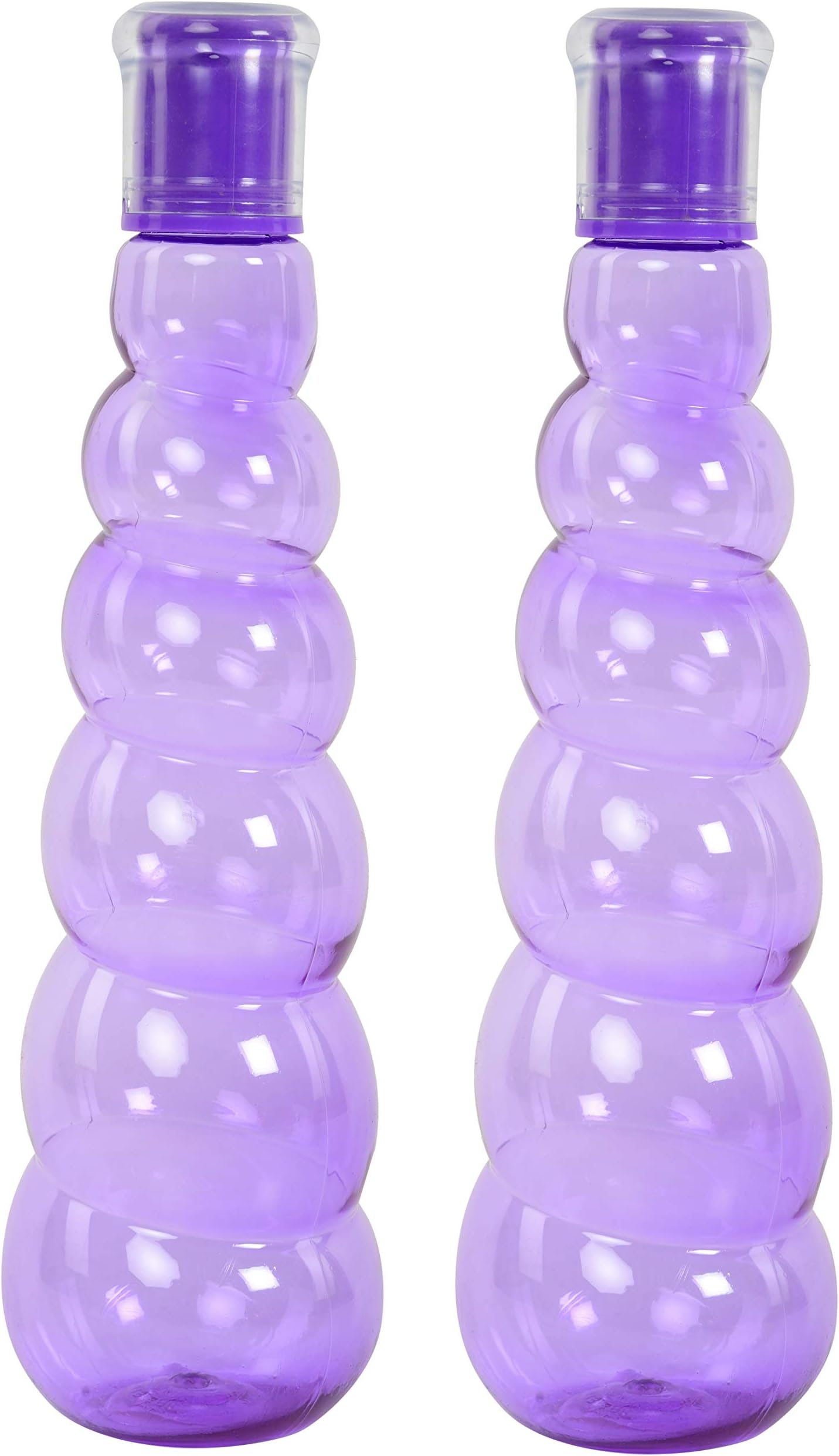Masterware Shank Purple-2 Water Bottle with 1000ml.(Pack of 2)