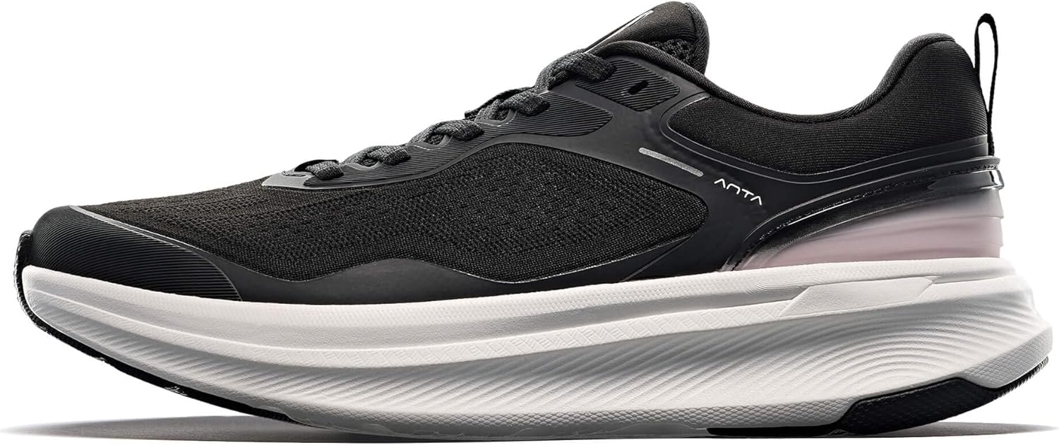 ANTA Women's Ebuffer 9.0 Walking Shoes Sneakers with Cushioned Comfortable & Breathable, High-Rebound Midsole for Commuting, Jogging, Urban Walking, Workout