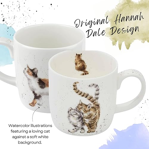 Vista 46 de Royal Worcester Wrendale Designs - Taza de 14 onzas, con ilustración de llama, «Because I'm Worth It with Llama Illustration», taza de animales