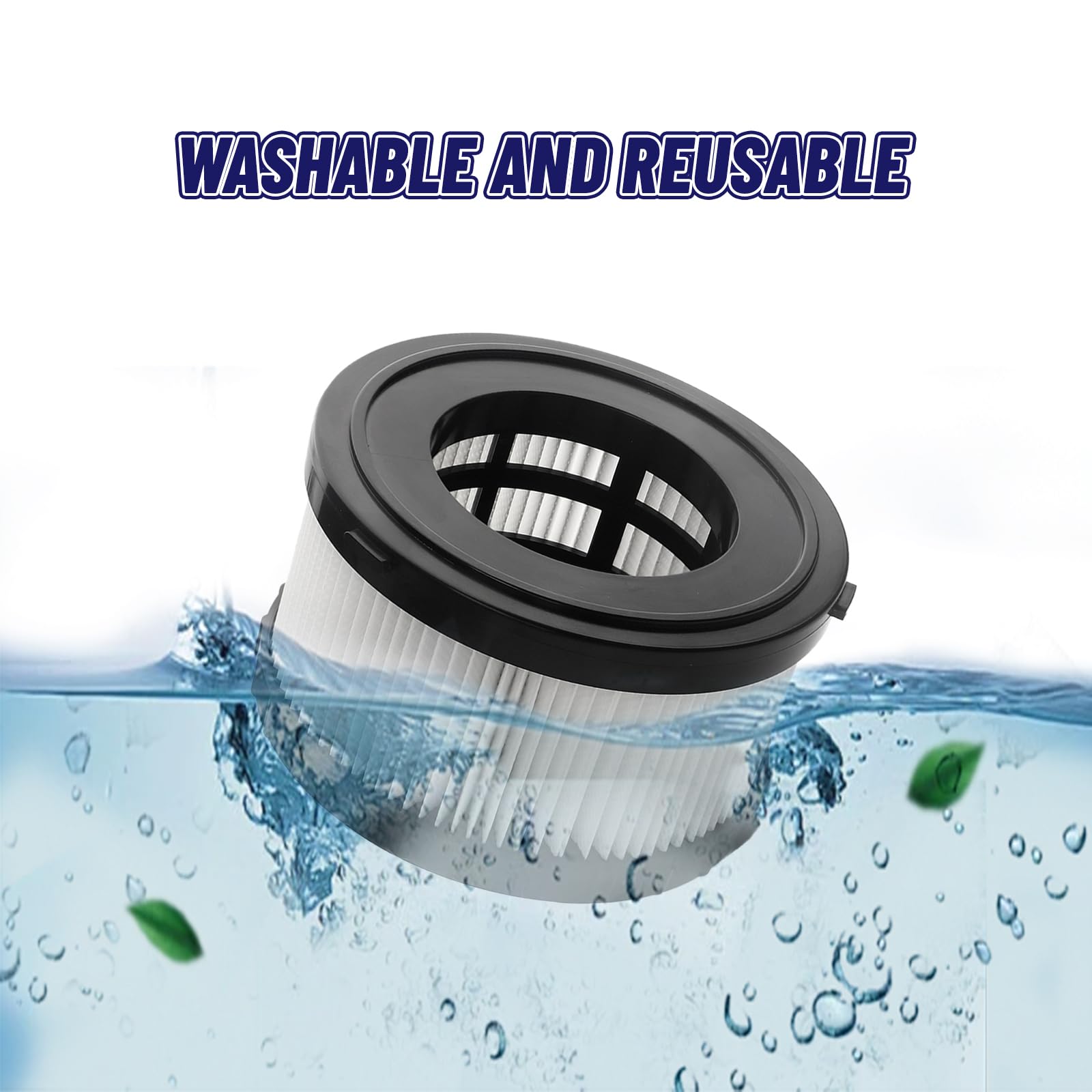 Paquete de 4 filtros HEPA DC5151H de repuesto para aspiradora DEWALT DC5151H DC515 DCV517