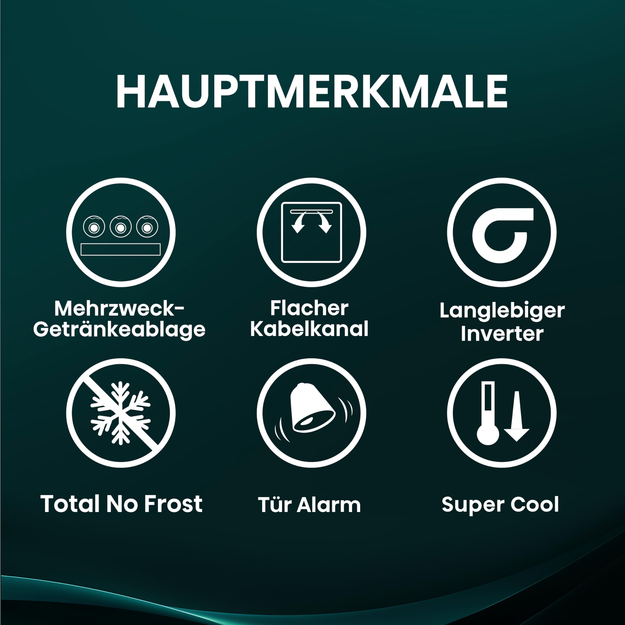 Hisense RS3P558NEIE Side-by-Side/ 544L/ Großes Fassungsvermögen/XXL Türfach/Multifunktionale Getränkeablage/Flat Duct/No Frost/SuperCool/BxHxT: 91,1×178,6×61,5cm/ Silber [Energieklasse E]