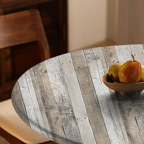 Miniatura 28 de LXCREAT Papel de contacto de bloque de carnicero de madera sintética, papel tapiz Shiplap para despegar y pegar, tablones de madera para paredes