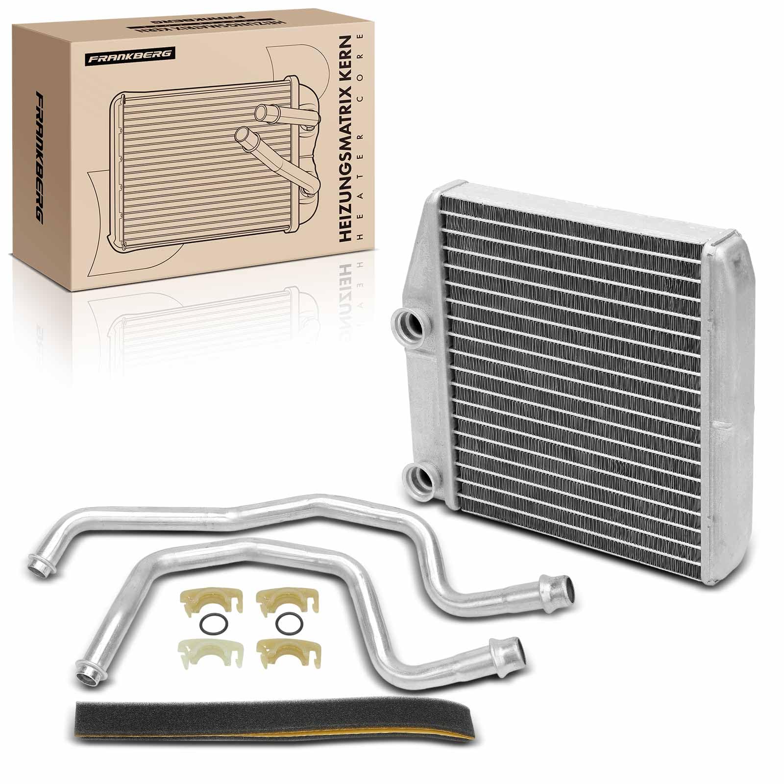 Frankberg Scambiatore di calore Riscaldamento interno Compatibile con Corsa D S07 1.2L Corsa D S07 1.0L Corsa D S07 1.4L Adam M13 1.4L Adam M13 1.2L Replace# 55702423