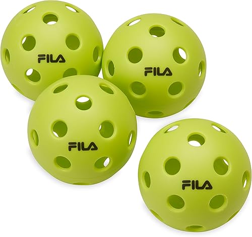 Miniatura 1 de FILA Accessories Indoor and Outdoor Pickleball Balls - Official Pickleballs