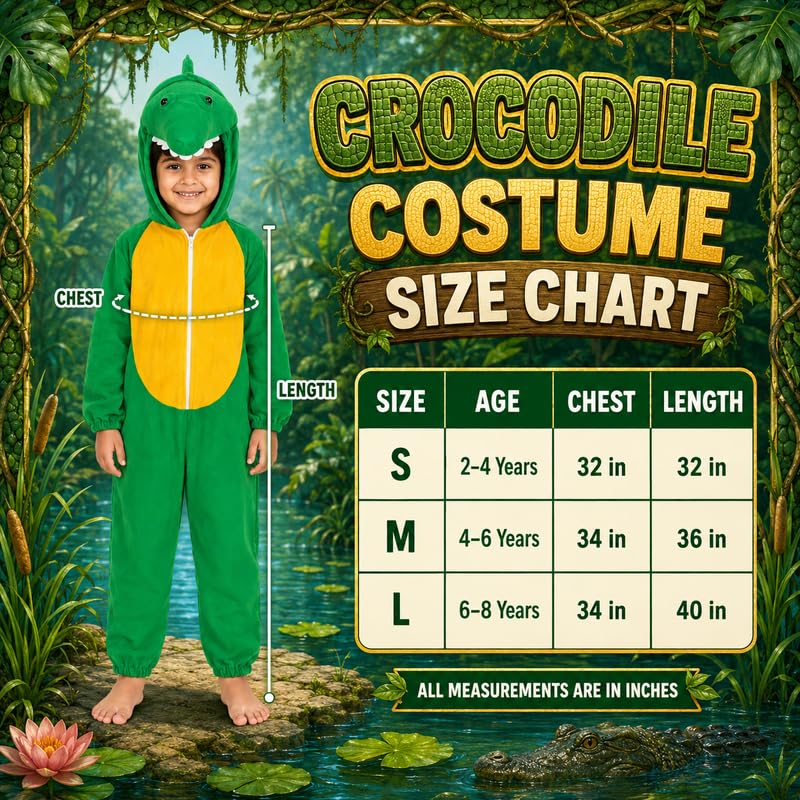 Image of Animal Costume for Kids | Plush Fancy Dress Costume for Boys & Girls |School Fancy Dress, Annual Day, Jungle Theme, Role Play, Halloween & Birthday Party