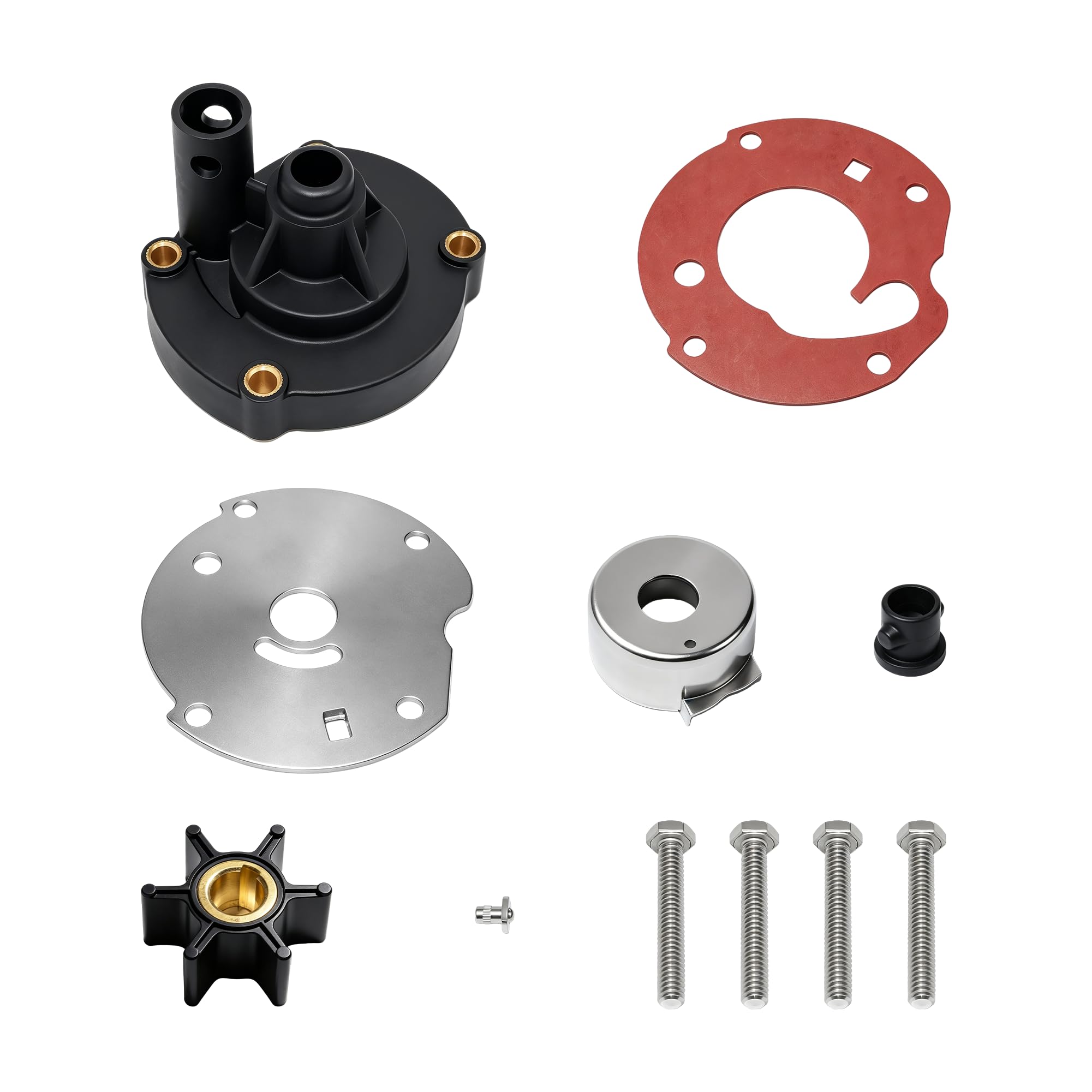 MARKGOO Water Pump Repair Kit 763758 for OMC Johnson Evinrude 5.5 6 7.5 HP