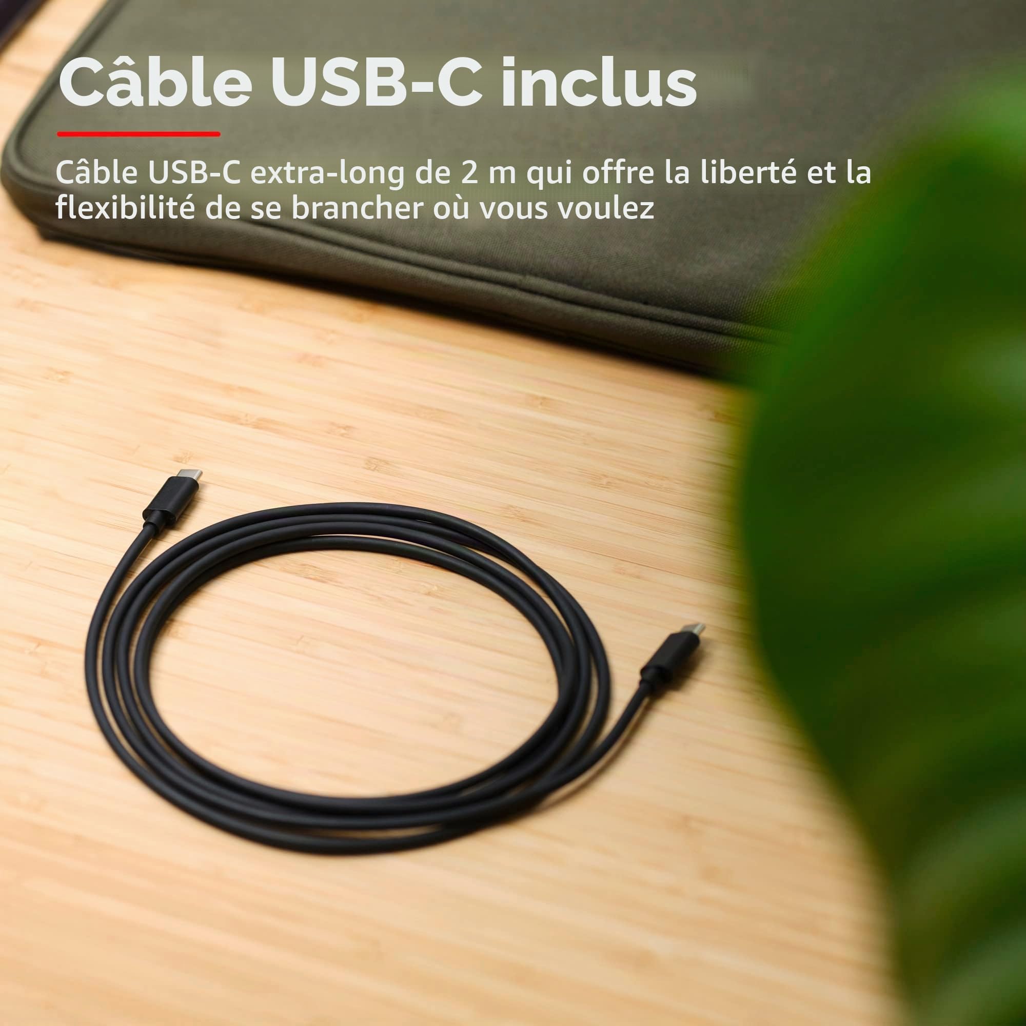 Trust Maxo Chargeur USB-C de 65W, Chargeur Rapide avec Câble USB-C de 2m