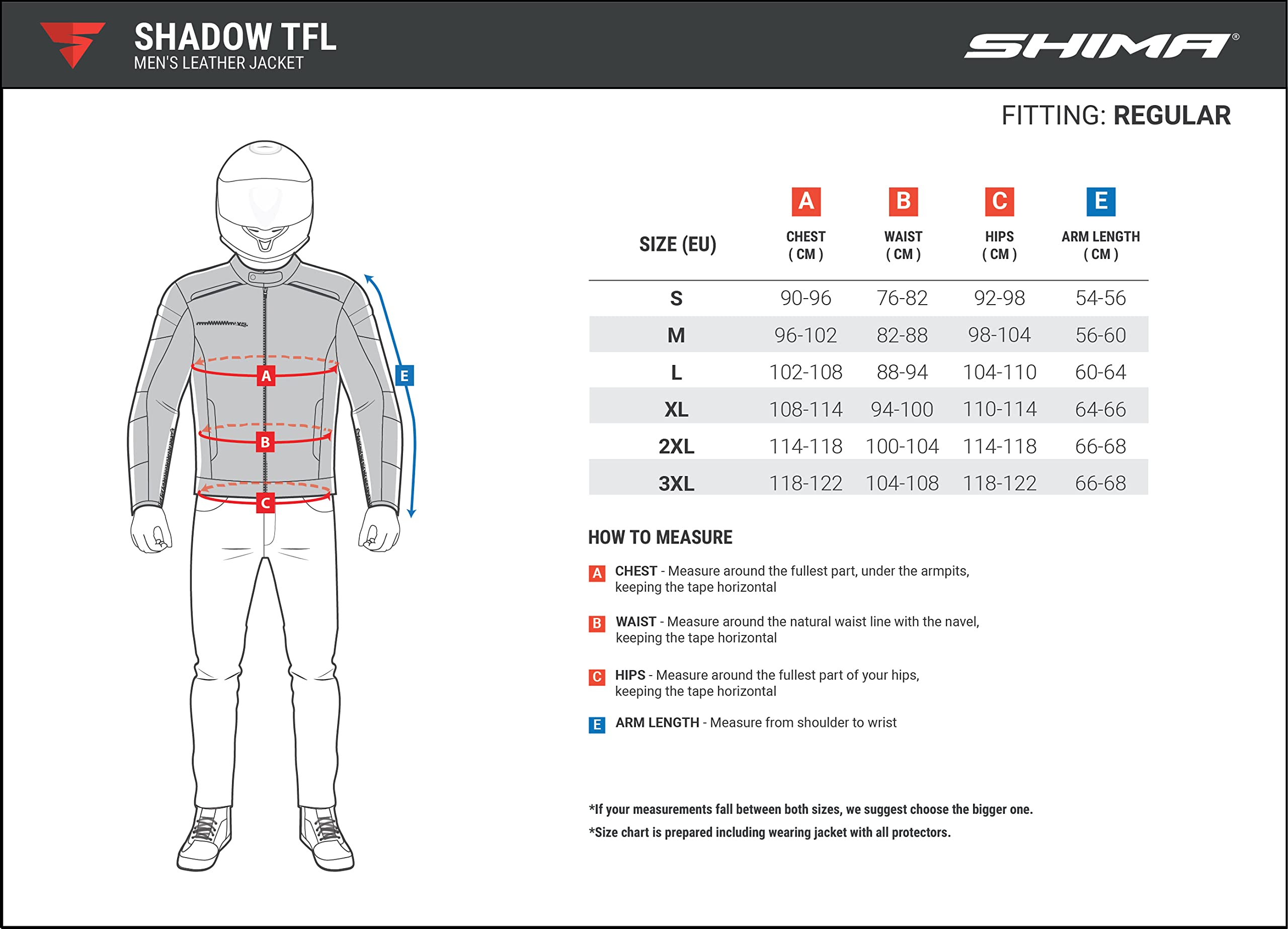 SHIMA Kurtka motocyklowa Mężczyźni Shadow Tfl Jacket