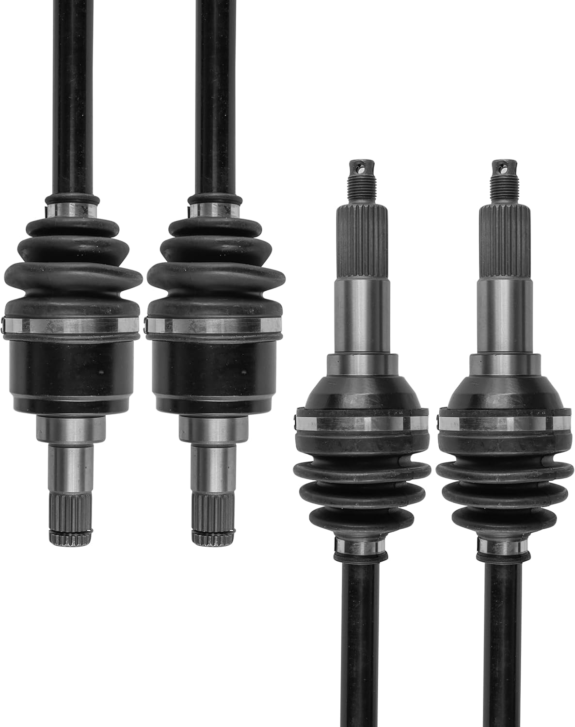 Caltric Front Left and Right CV Joint Axle Shaft Compatible with Yamaha Grizzly 600 YFM600F 1999-2001