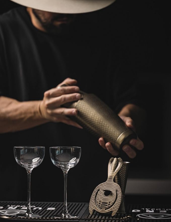 Set de 5 Piezas para Cóctel Barfly Basic - Latón Antiguo miniatura 4