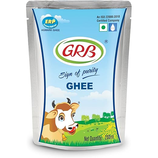 GRB Ghee Pouch 200Ml