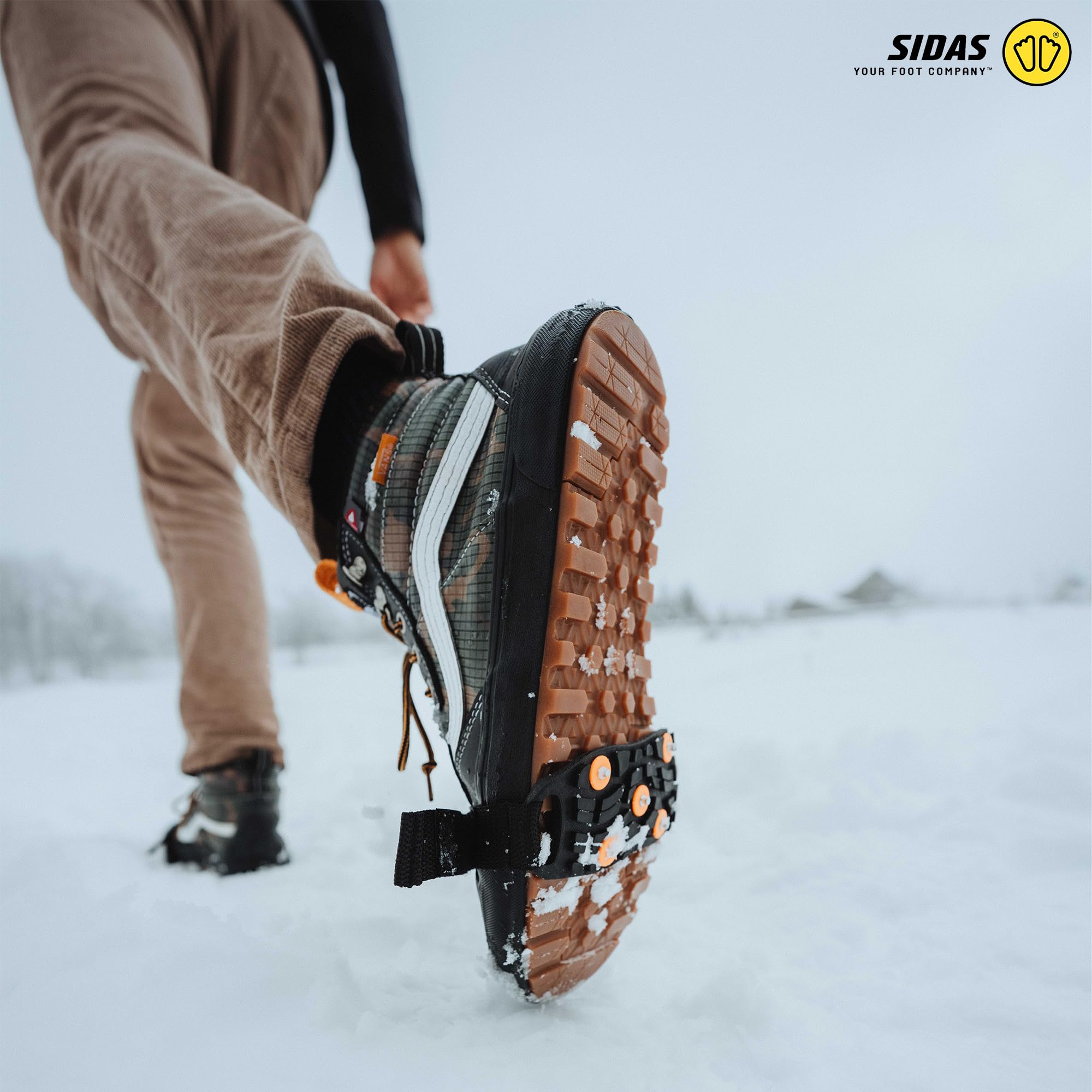 Crampons Antidérapants Pour La Neige Et La Glace - 10 Clous En Acier Pour Femmes, Hommes Et Enfants (10 Clous Supplémentaires) (taille M