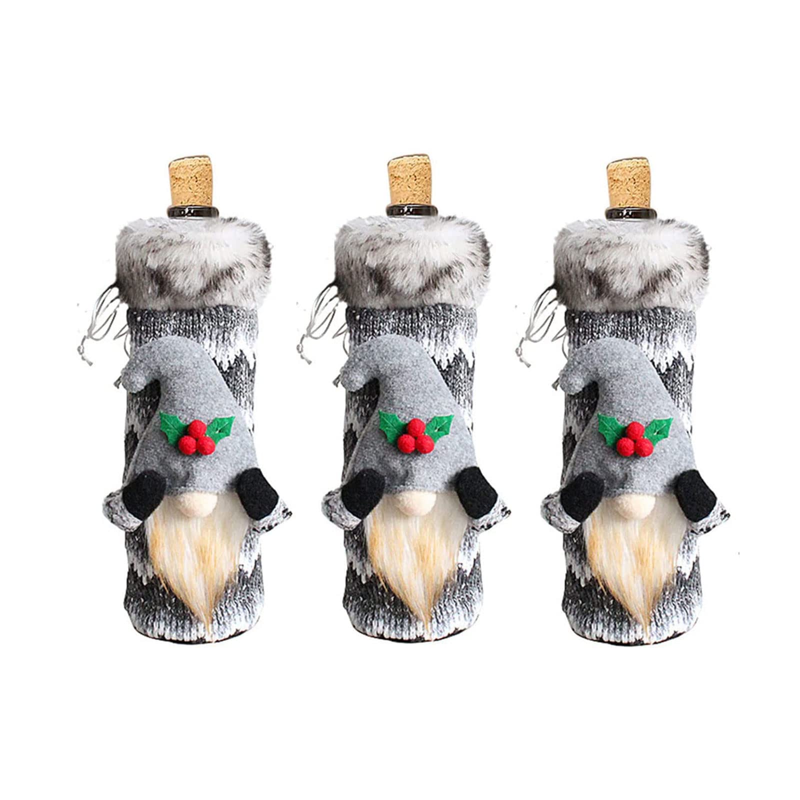 3 pcs Sacchetti della Bottiglia di vino Bottiglia di vino Copre