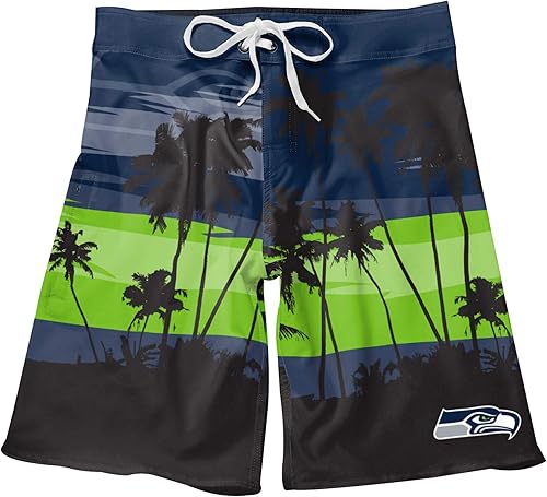 Miniatura 4 de FOCO Bañadores de natación Sunset con logotipo de equipo de la NFL para hombre