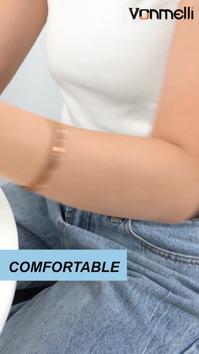 Cintura Elastica Senza Fibbia VONMELLI - Regolabile Per Jeans E Pantaloni - Foto 8