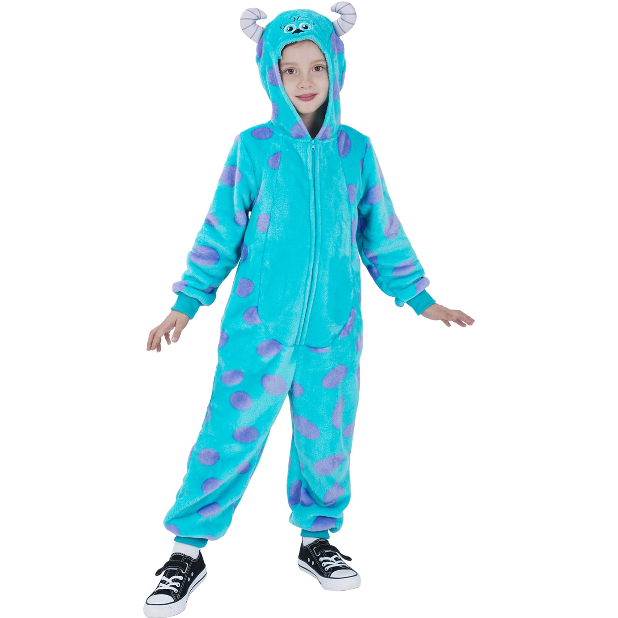 Sincere Party Costume d'animaux de cache-couche de monstre bleu pour les enfants