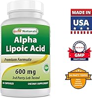 Vista 6 de Best Naturals Ácido alfa lipoico 600 mg y óxido de magnesio 500 mg