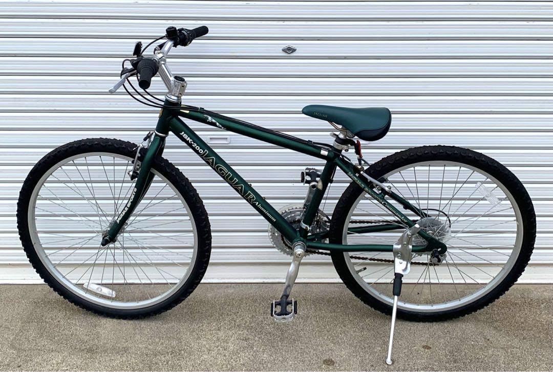Amazon.co.jp: ジャガー スポーツ Aluminum 自転車本体 JSK-200 深緑色 