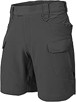 Vista 9 de helikon-tex Hombre Urban Tactical Pantalones Cortos 8.5" Taiga Verde