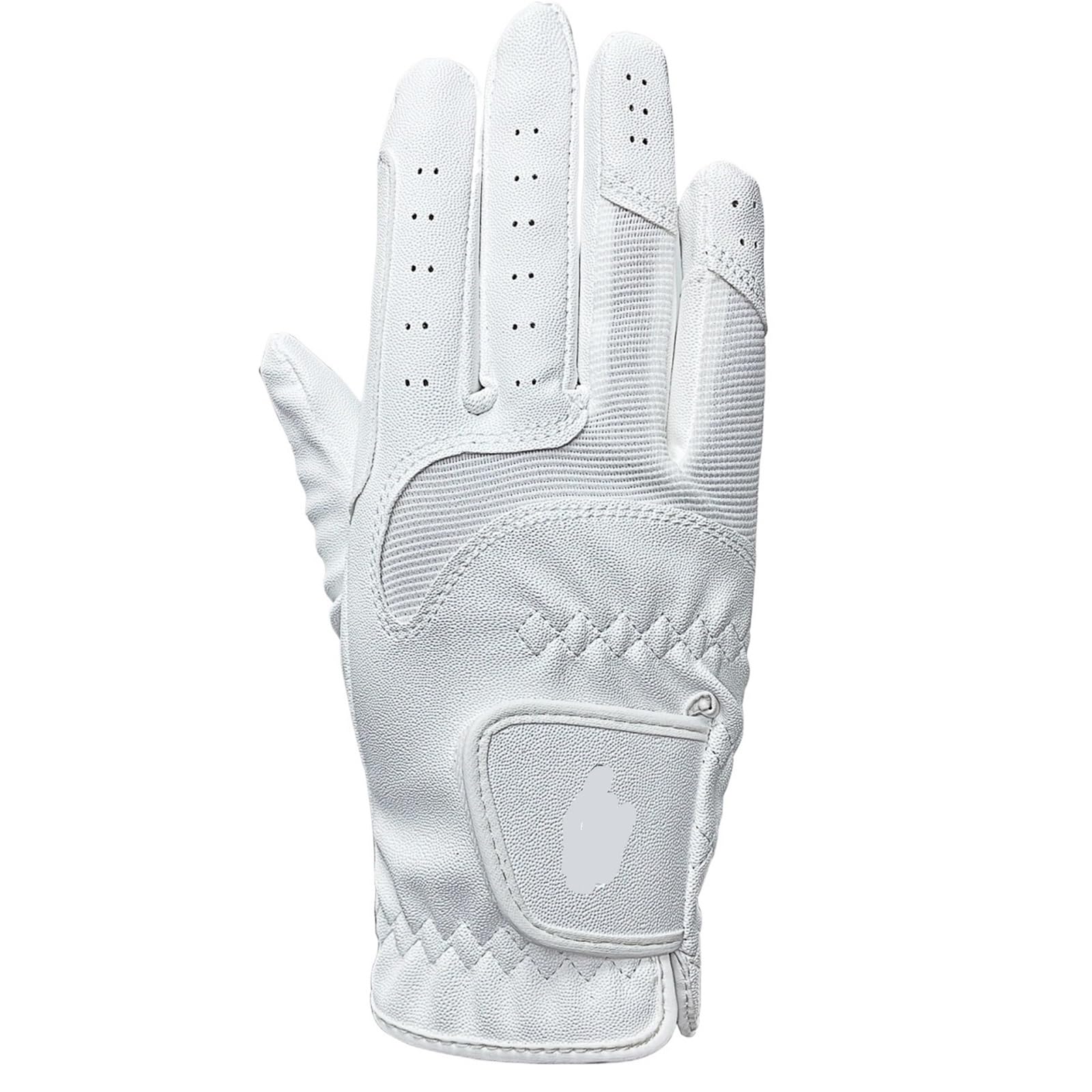 Generico Guanti da equitazione equestri, antiscivolo resistenti all'usura per cavallo e ciclismo(White color,S)