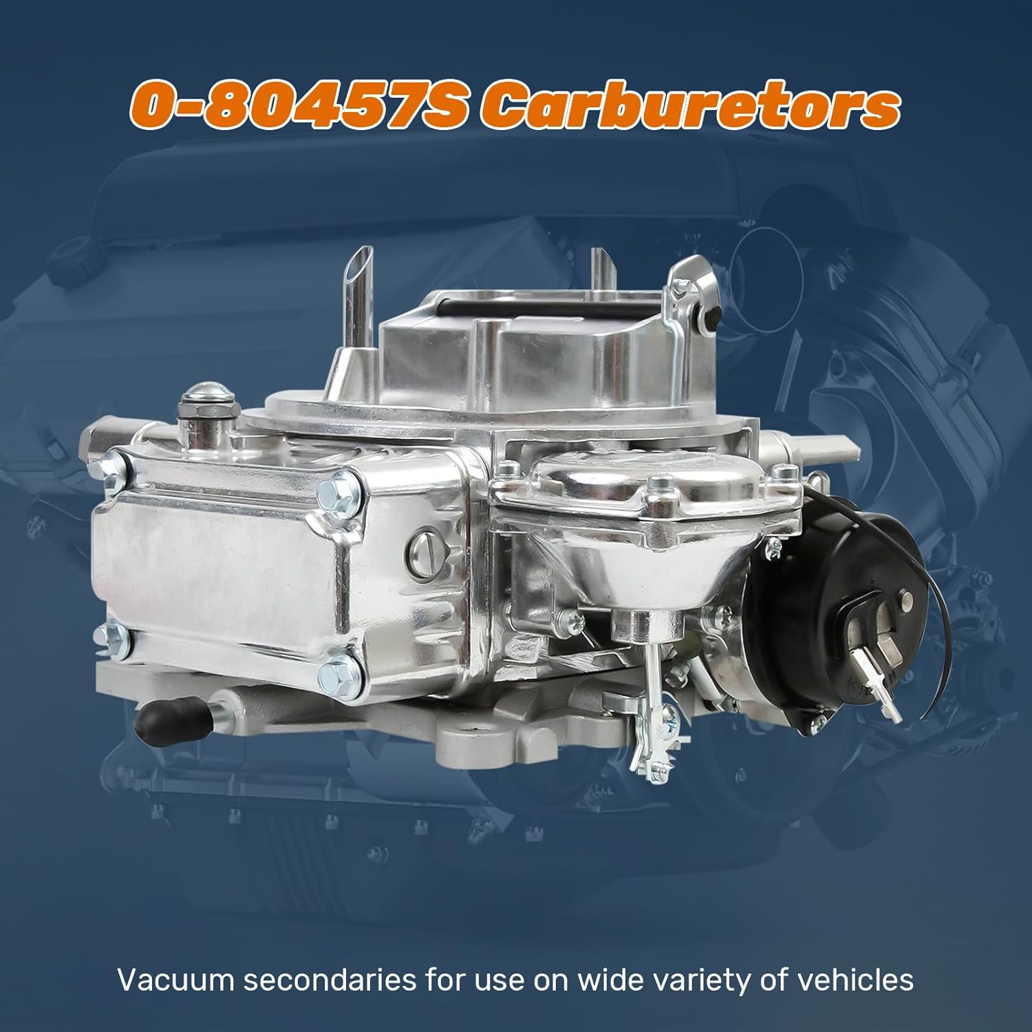 0-80457S Carburetor 600 CFM 4 Barrel 4160 Street Warrior Electric Choke Carb