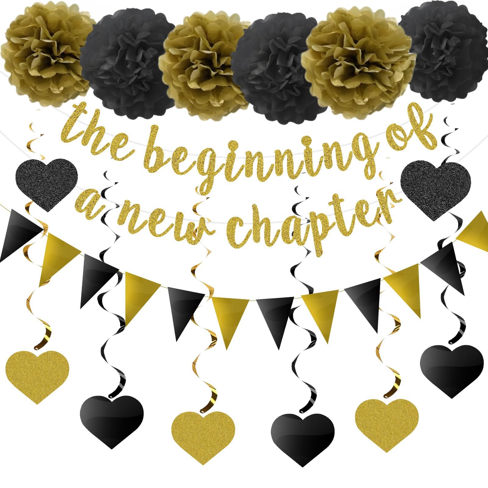 The Beginning of a New Chapter Banner Divorce Party Funny Going Away Party