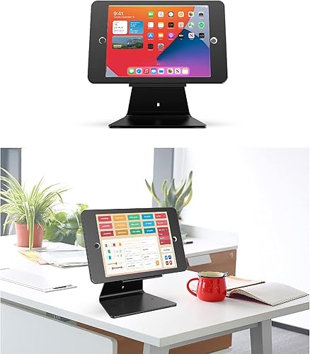 Miniatura 5 de Soporte de quiosco de seguridad antirrobo de escritorio para iPad de 10.2 pulgadas (9 generación.2021, 8 generación 2020, 7 generación.2019), con