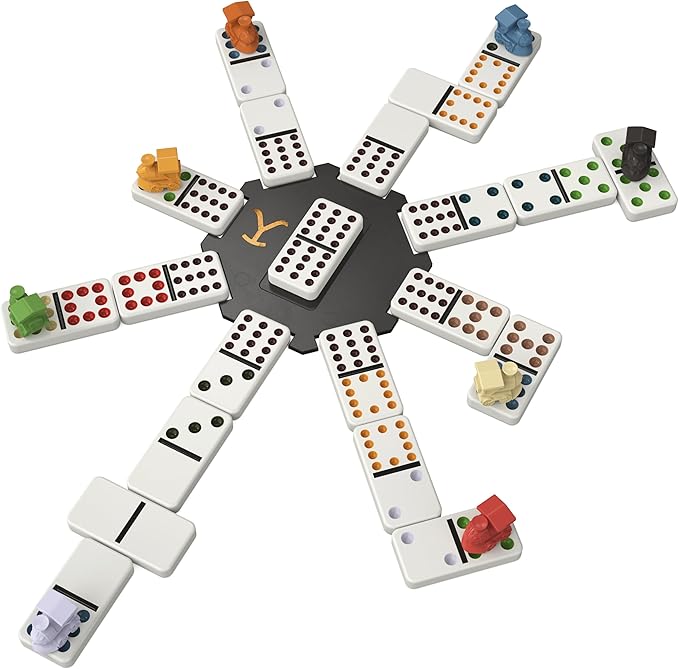 Spin Master Games - Set de Dominó Mexican Train Yellowstone miniatura 5