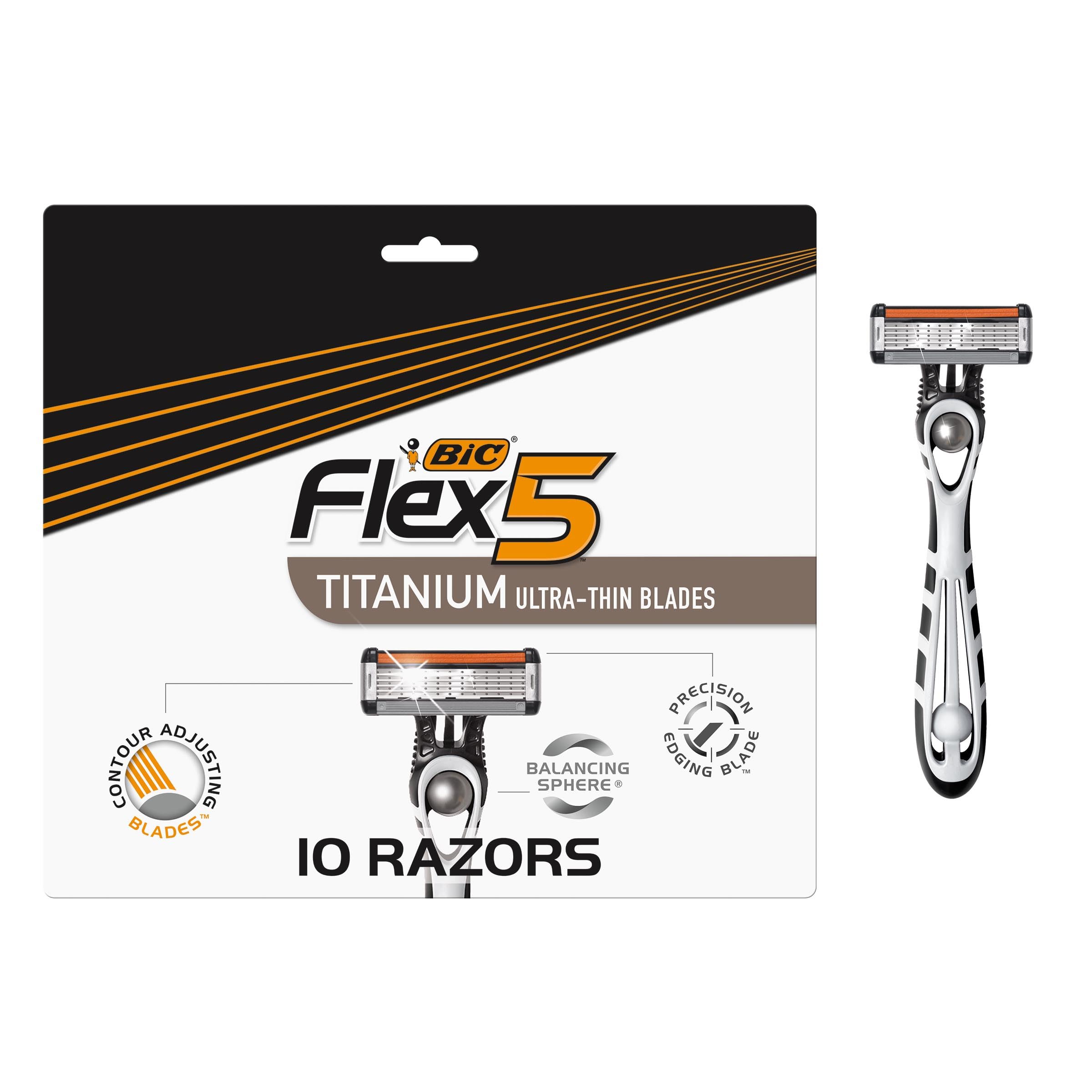 

                                                    BIC Flex 5 Men’s Disposable 5-Blade Razors, Pivoti