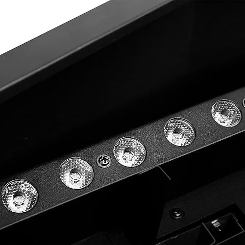 Miniatura 6 de TENGCHANG 24 LED 150W lámpara de fuego artificial RGB 3in1 DMX Falso Fuego Luz Club Decoración Fiesta