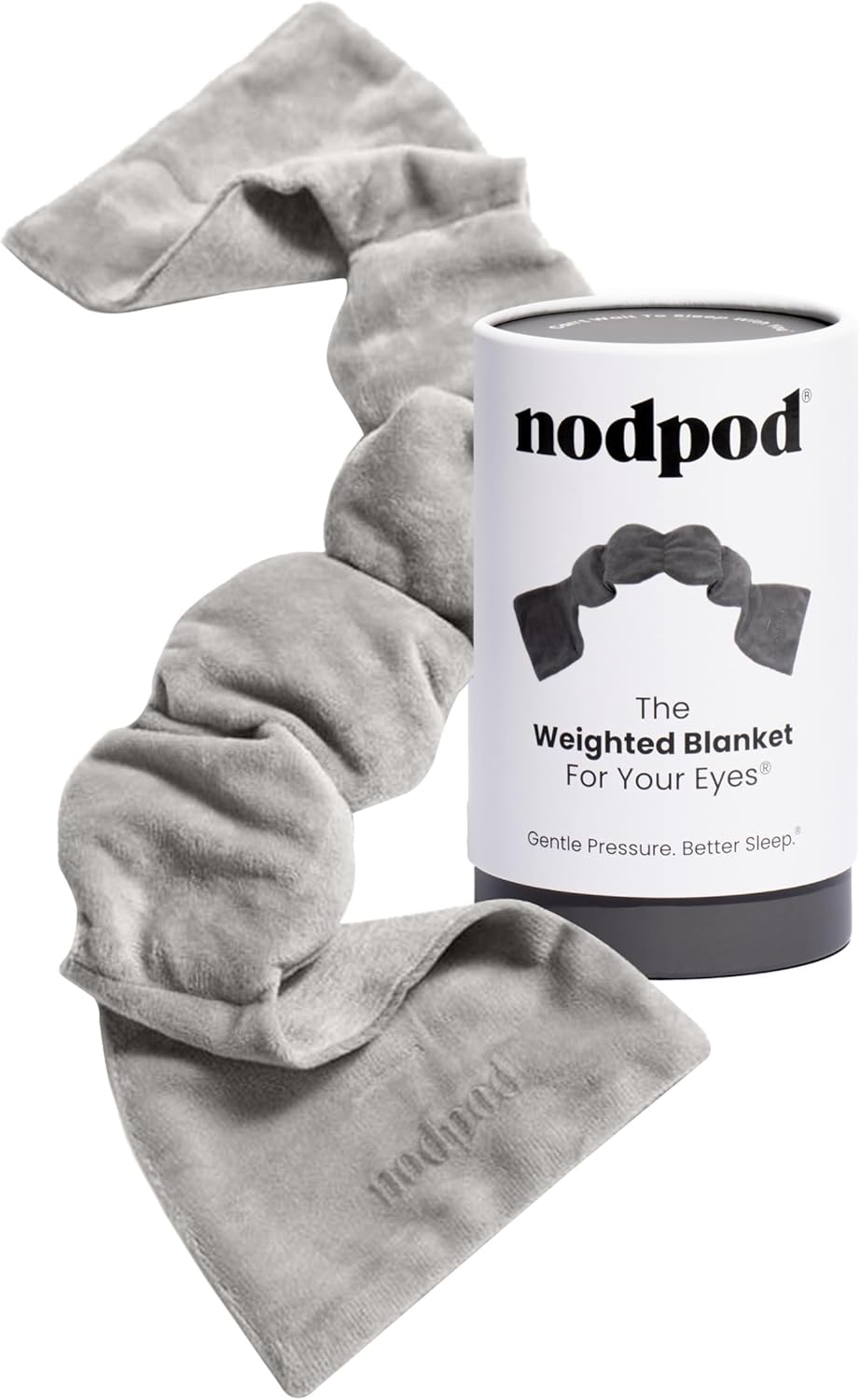 Nodpod Gentle Pressure Sleep Mask | Patented Light Blocking Design for Sleeping