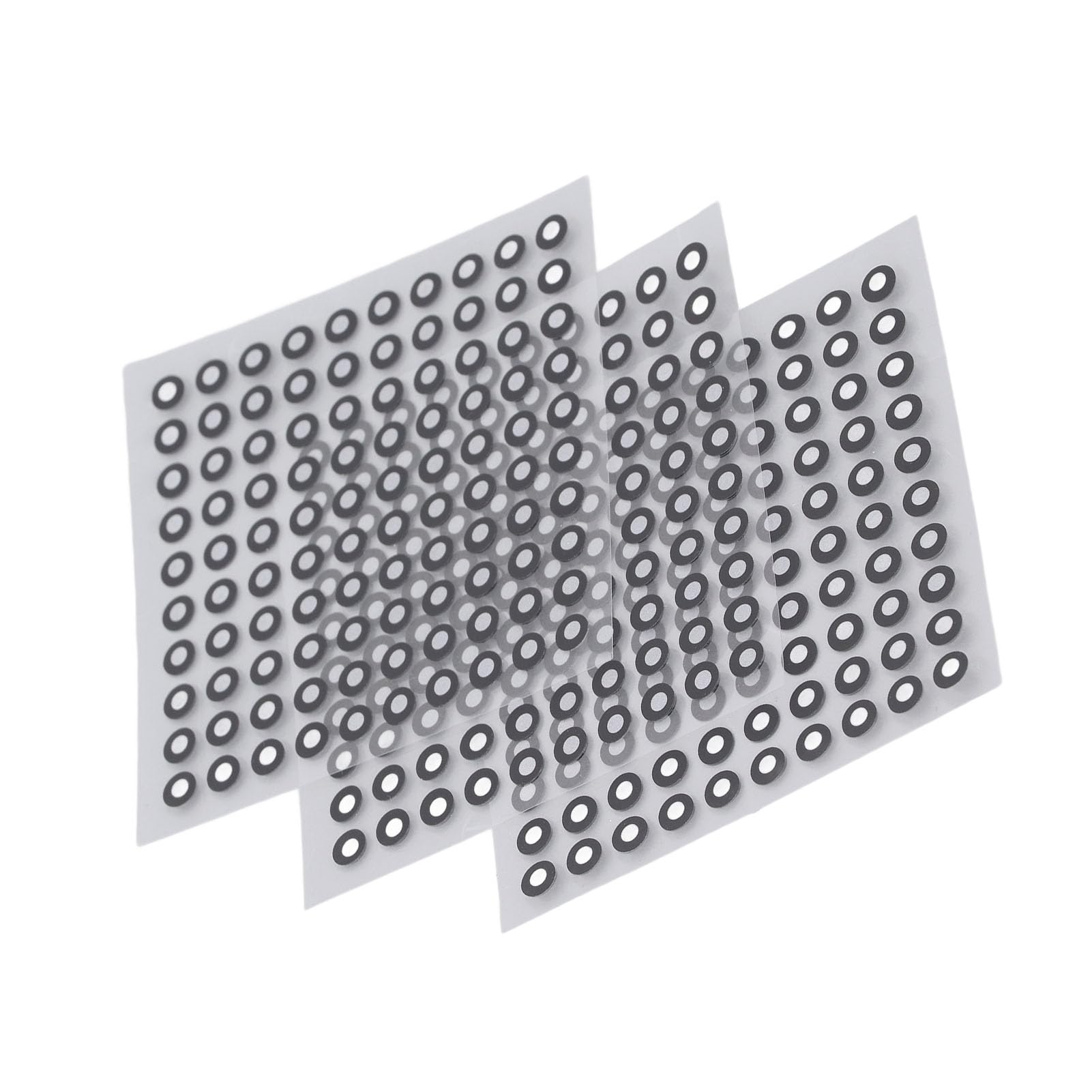 Punkt znakowania skanowania 3D, 3 arkusze skanera punktów pozycjonowania, punkty odblaskowe 3D, skanowanie 3D, naklejka z folii odblaskowej, gumki w stylu pióra