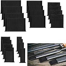 20 Pieces Chisel Tip Protectors for Wood Scissors Plastic Blade Protectors Protective Caps for Tool Storage and Edge Protection (5 Sizes)