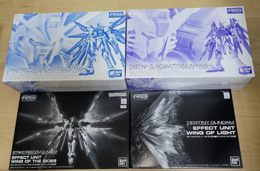 Amazon.co.jp: RGストライクフリーダム デスティニー チタニウム 