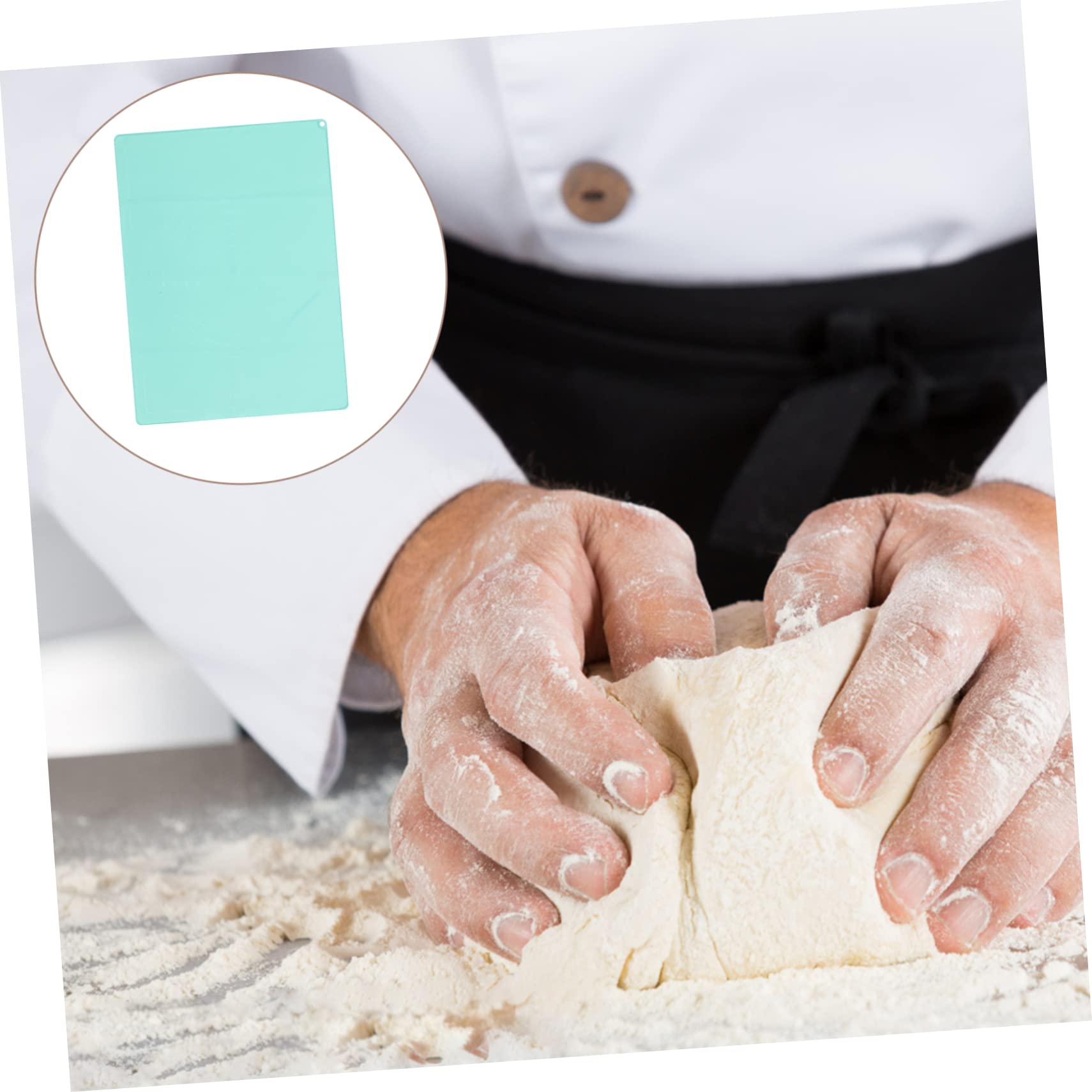 IMIKEYA Tappetino per impastare resistente all'usura ideale per cuocere e preparare accessorio pratico per la casa colore
