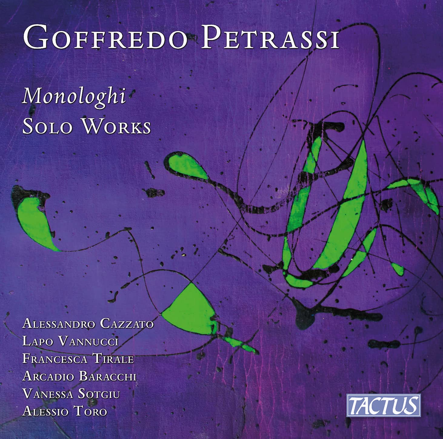 Alessandro Cazzato - Petrassi: Monologues