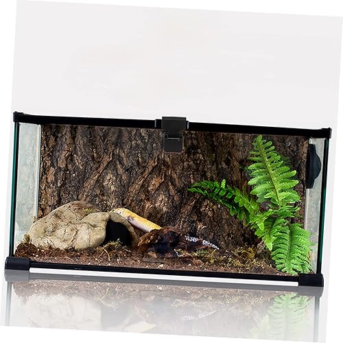 4Pcs Turtle Terrarium Buckle for Reptile Feeding Tank Lock for Aqua and Rainforest Tanks Easy Install Breeding Box Latch Secure Tortoise Habitat Accessories