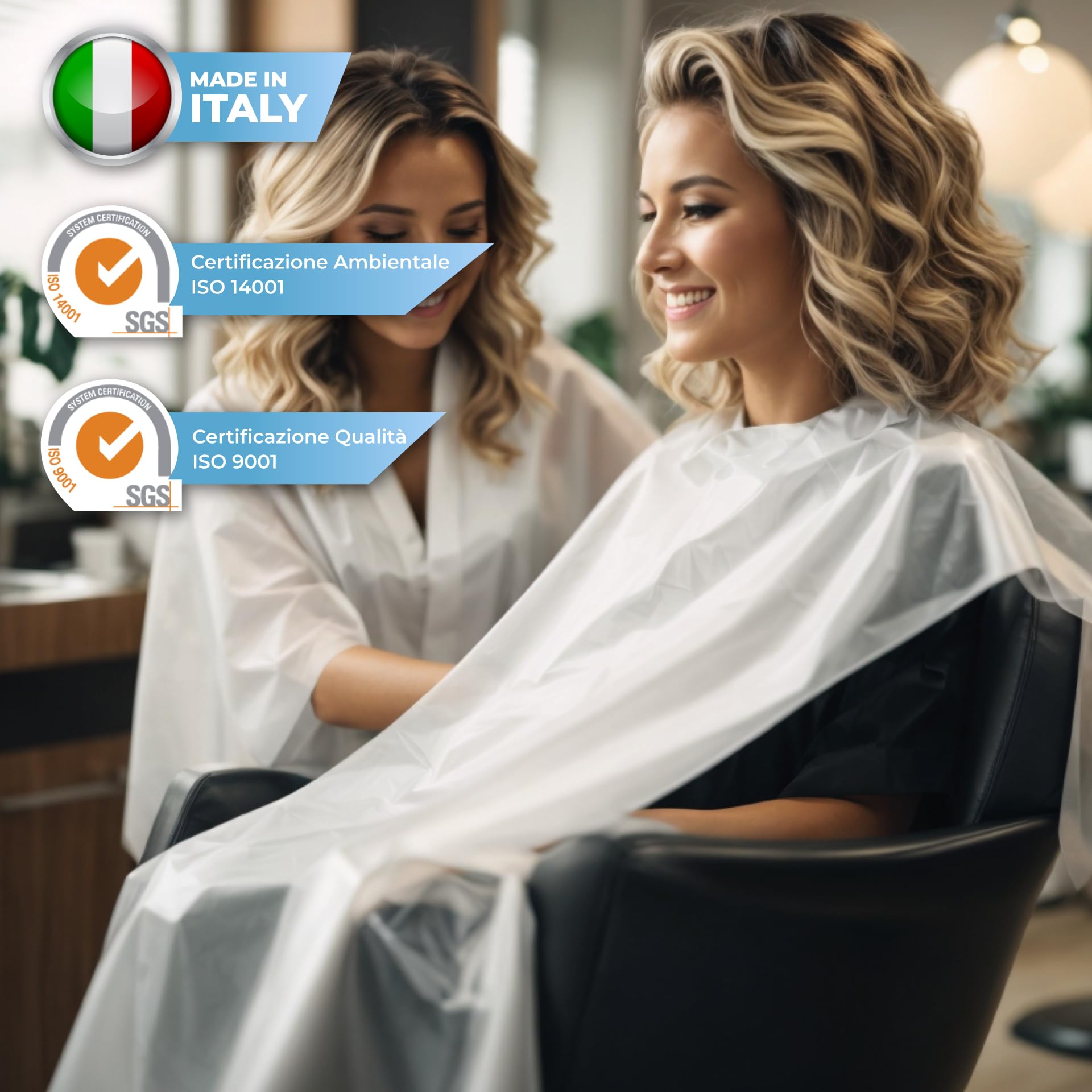 300 Mantelle Monouso Professionali Per Taglio In Tnt Cm 110 x 130 Medical Sud