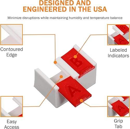 Miniatura 5 de Incubator Warehouse Cubierta de puerto de agua para incubadora de huevos Nurture Right 360 - Tapa etiquetada de fácil deslizamiento para retención