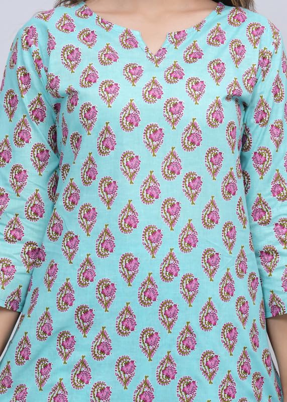 Image of 100% Cotton Printed Night Suit for Women's Shirt and Pyjama Sleep wear Set for Womens and Girls