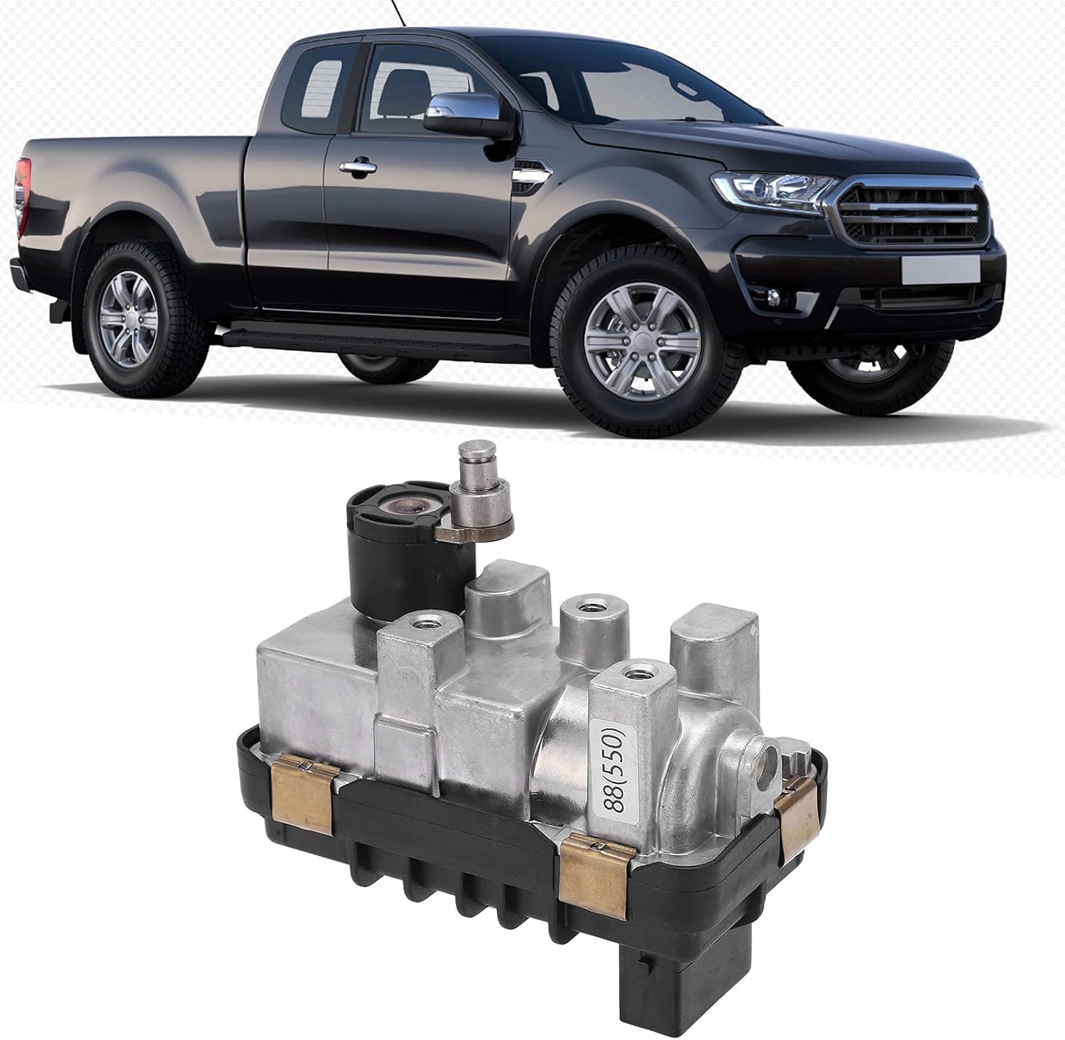 Electronic Turbo Actuator Controller, Compatible with Ford Ranger/Transit 3.2 TDCi, 6NW009550 Turbo Boost Module Replacement for Diesel Engines