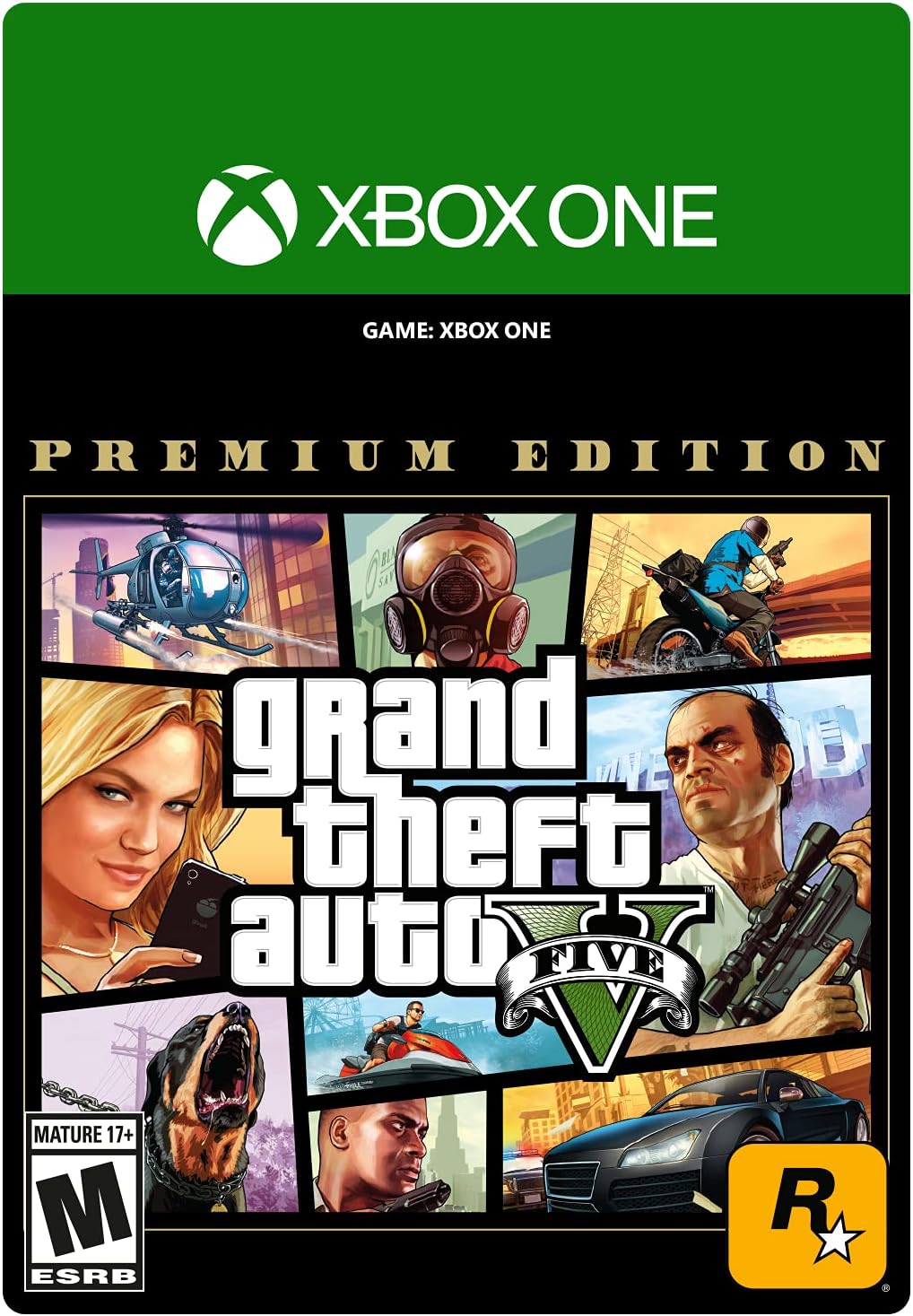 Grand Theft Auto V: Premium Edition - Xbox One [Digital Code]